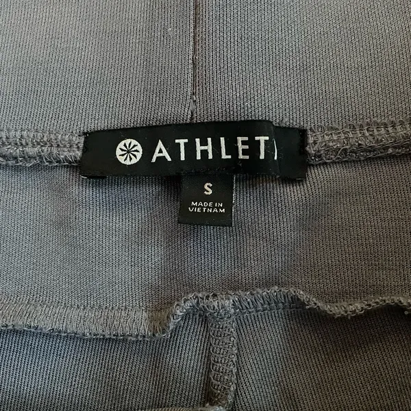 Athleta Serenity Shortie Shorts Gray Small | Modal Soft High Rise Lounge - Image 4
