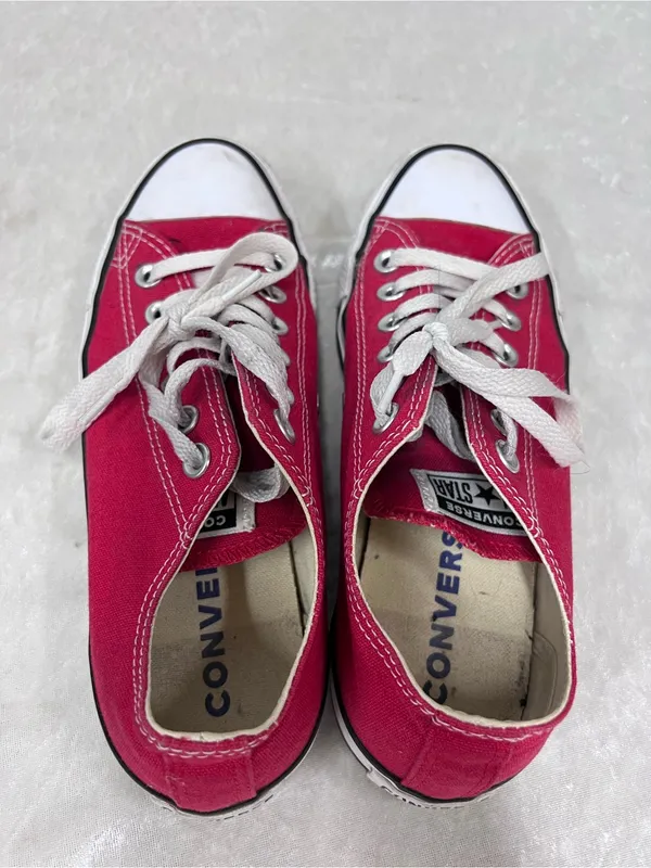Converse Low-top Red 6.5 women’s - Image 5