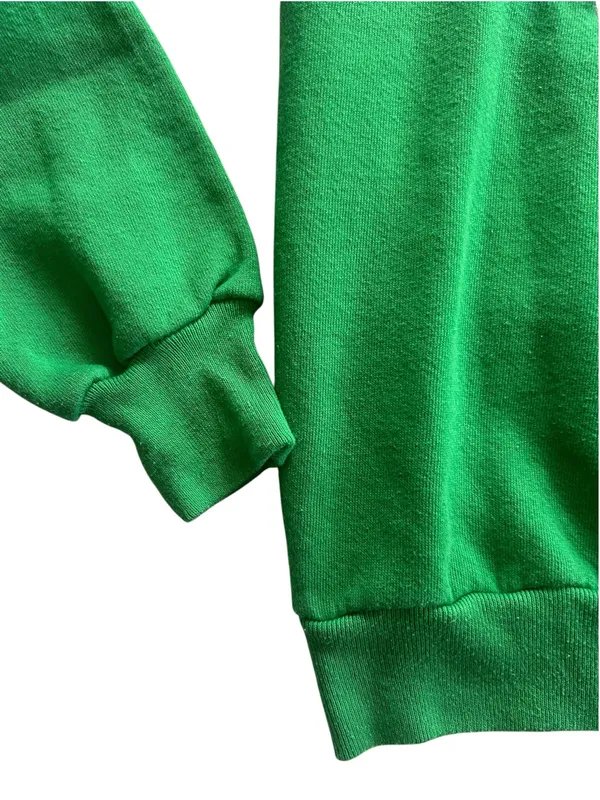 Vintage St. Patrick’s Day Shamrock Pullover Size S Cottage Grandmacore 90s - Image 4