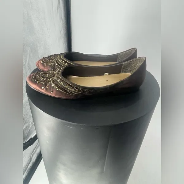 Mossino‎ brown flats size 9 - Image 3