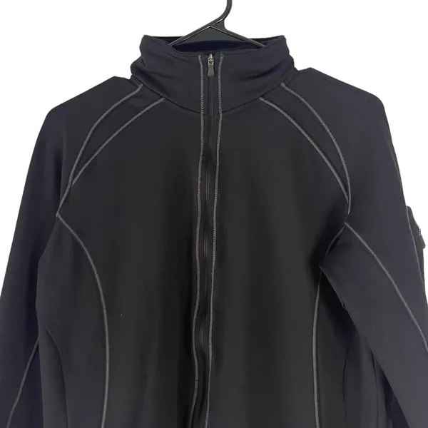 Columbia Sportswear Women's Size Large Black Outdoor Athletic Sweater Jacket‎ - Image 2