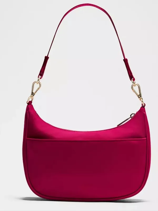 Lululemon City Essentials Small Shoulder Bag 3L Berry Rumble Sold Out color NWT - Image 3