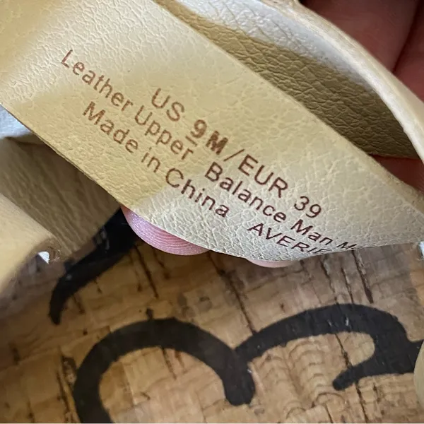 Sam Edelman Averie Suede Espadrille Sandals Tan size 9 - Image 9