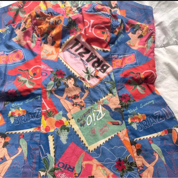 Peppermayo Catching Flights Postcard Mini Tube Dress - Image 3