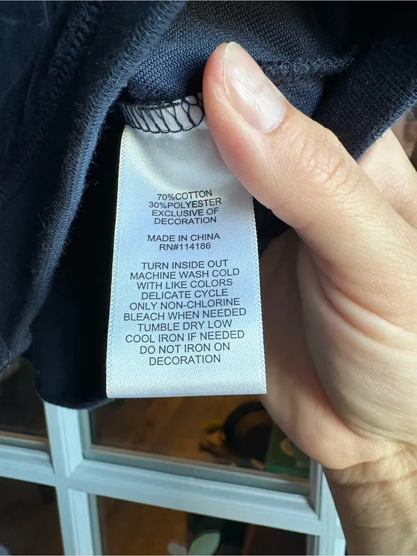 Y2K Juicy Couture Dark Blue Velour Zip Hoodie - Image 4