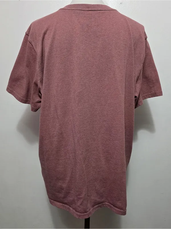 Carhartt Women’s Raisin Heather Pocket T Shirt 103067 V09 Workwear Large - Image 5