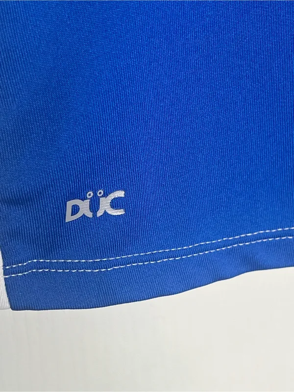 DUC Sz M Blue Athletic Skort Blue And White With Back Ruffle - Image 4