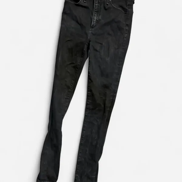 abercrombie & fitch high‎ rise black skinny jeans - Image 4