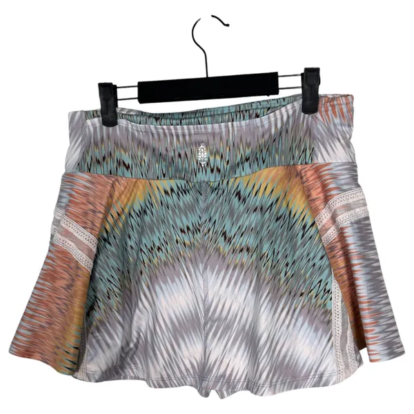 FP Movement Free People Pleats and Thank you Printed Skort Skirt Sunspace XL - Image 5