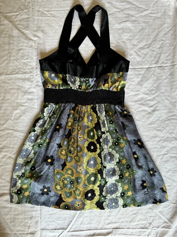 Silk baby doll sundress - Image 2