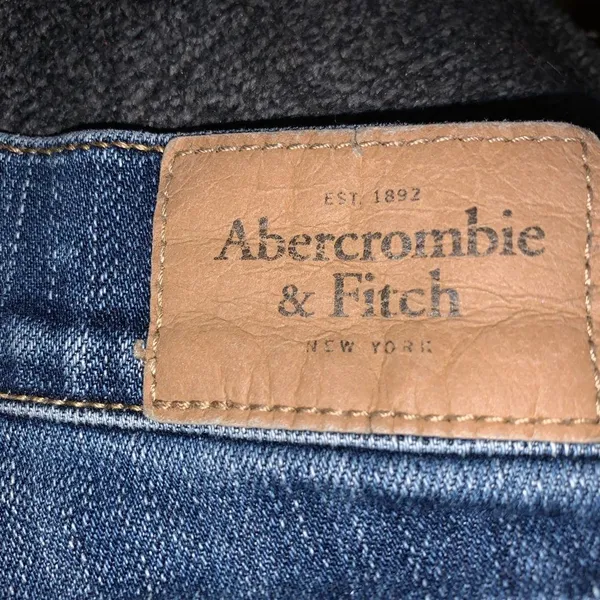 Abercrombie and Fitch distressed jean shorts 00 - Image 3