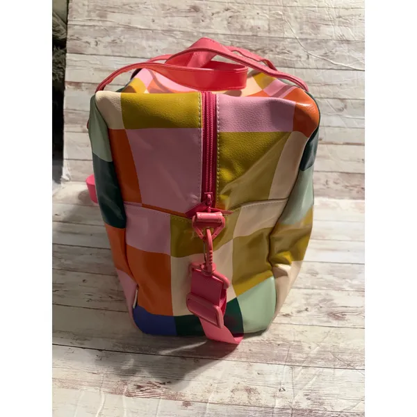 Talking Out of Turn TOOT Bold Checker Skate Bag Crossbody Water Resistent NWOT - Image 5