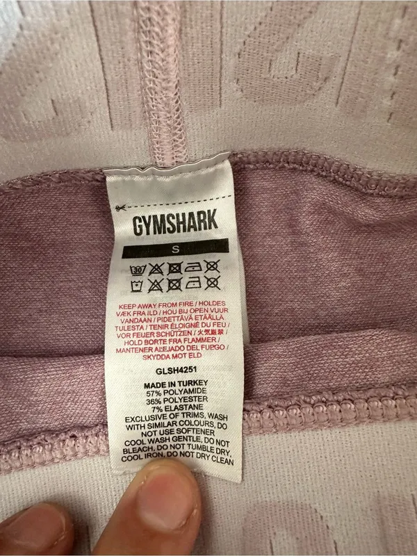 513. Gymshark small set bundle 2pc lavender - Image 3