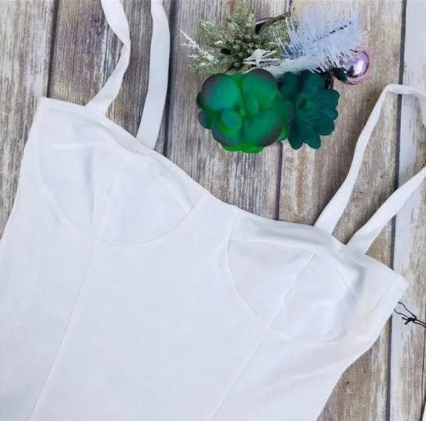 Capulet REVOLVE IVORY WHITE TANK TOP BODYSUIT - Image 6