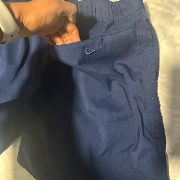 Nike Dark Blue Women's Bermudas - Image 4