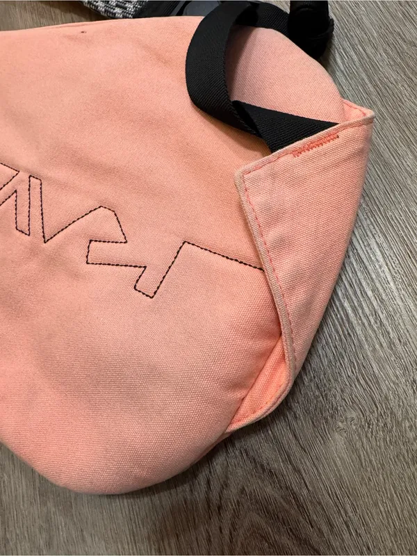Kavu Rope Sling Bag Pink Peach Coral Purse - Image 6