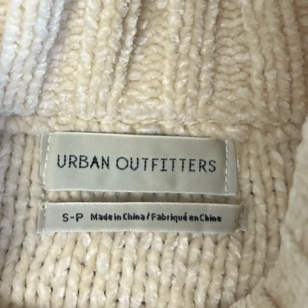 Urban Outfitters Cream‎ cropped sweater Size SP - Image 2