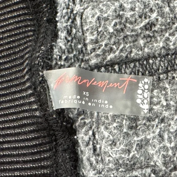 NWT Free People ‎ Movement Intercept Relaxed Fit Black Romper size XS - Image 8
