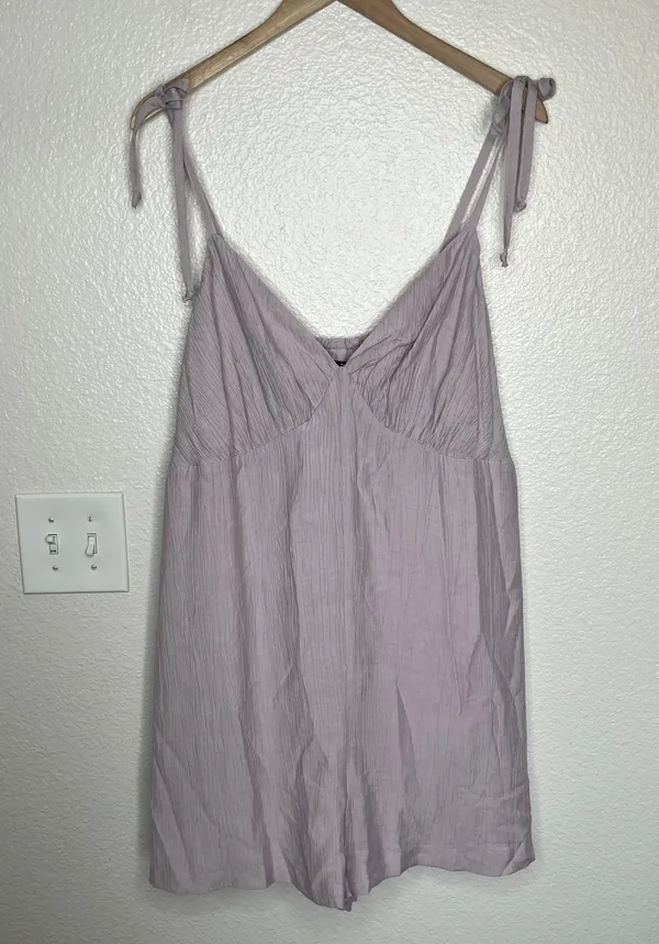Forever 21 plus lavender Sleeveless romper size 1X - Image 2