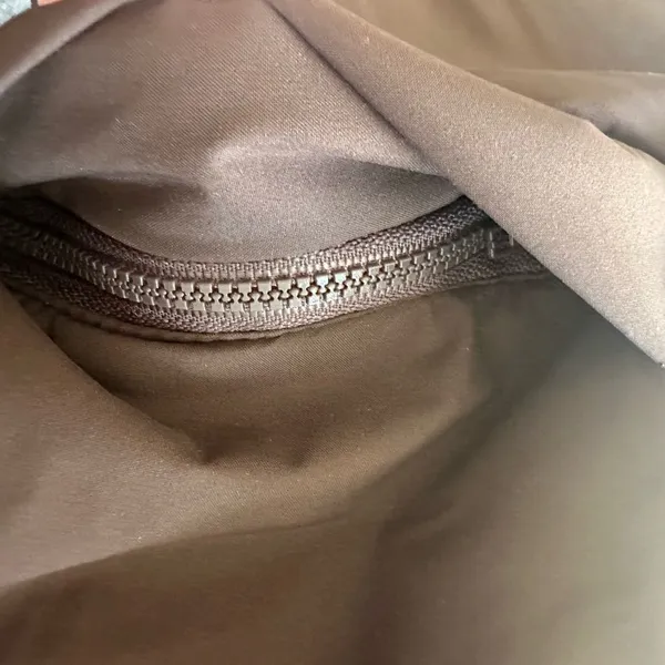 PrettyLittleThing Espresso High Neck Cropped Puffer Jacket - Image 7