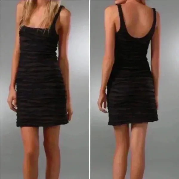 Free People Downtown‎ Date Body Con Boho Festival Stretchy Women's Dress Size XS - Image 2