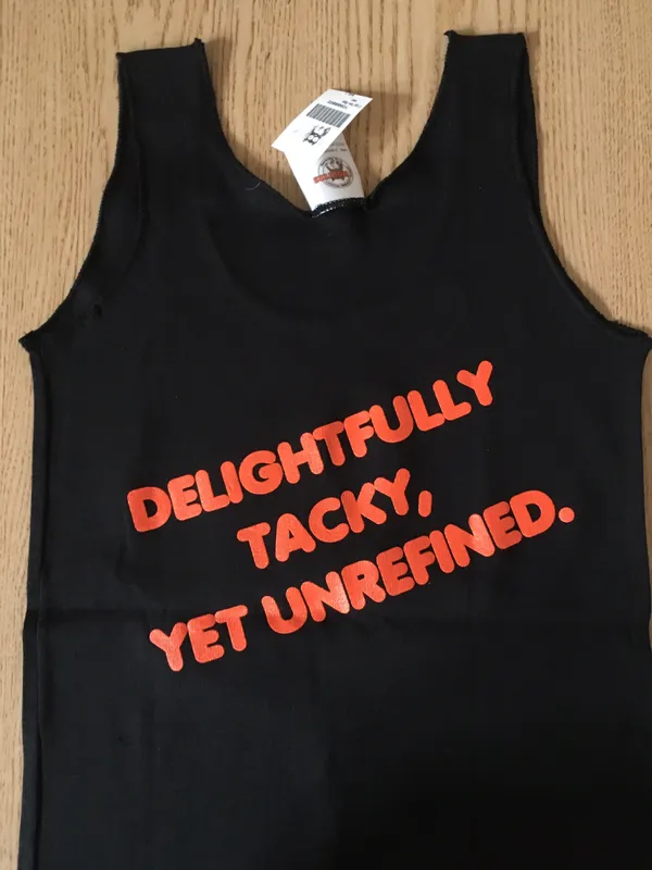 New Hooters Girl Uniform Tank Black Clearwater Florida XS - Image 5
