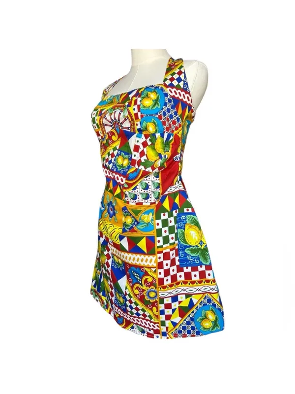 $145 NWOT Revolve X Seven Wonders AERA MINI DRESS - PHAEDRA PRINT L - Image 7