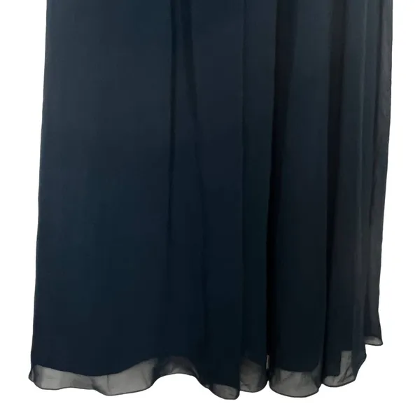 AZAZIE One Shoulder Navy Blue Maxi Dress Size XS - Image 7