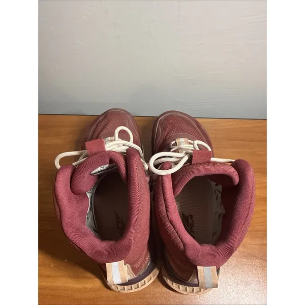 Altra Lone Peak All Weather Mid Hiking Boots Womens 6 Red ALOA4VRA666 Waterproof - Image 5