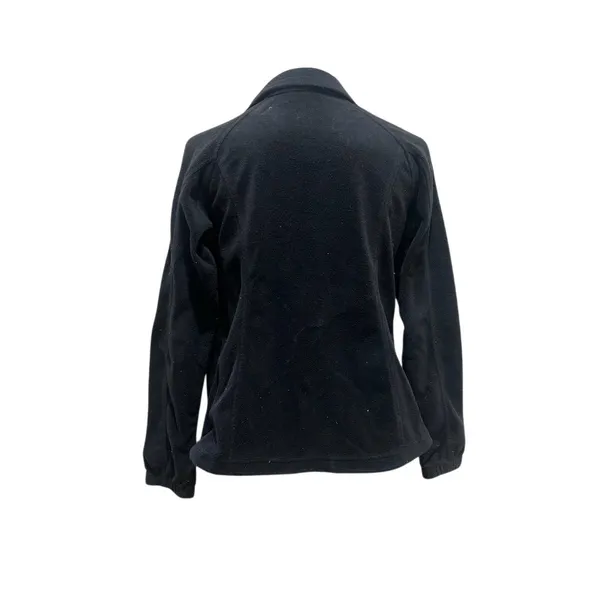 Columbia Women's Black Fleece Jacket Size M Full Zip Casual - Image 5