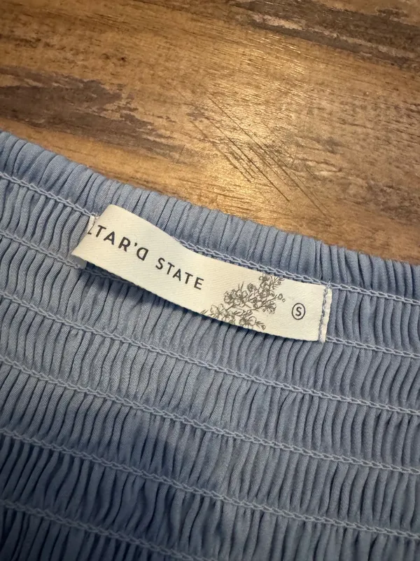 Altar'd State Dress Blue - Image 4