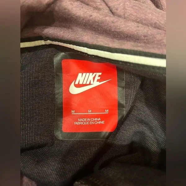 Nike Women’s‎ Funnel-Neck Pullover Hoodie - Size Medium - Image 8