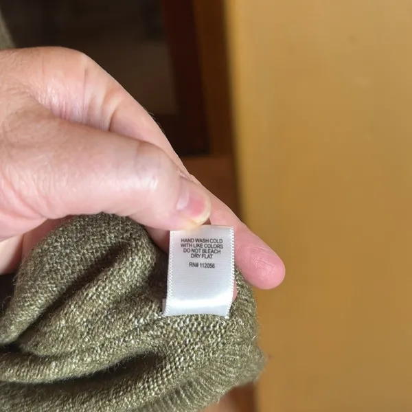 Zenana ZENANA HIGH-LOW HEM DROP SHOULDER SWEATER OLIVE GREEN SIZE 1X OVERSIZED - Image 5