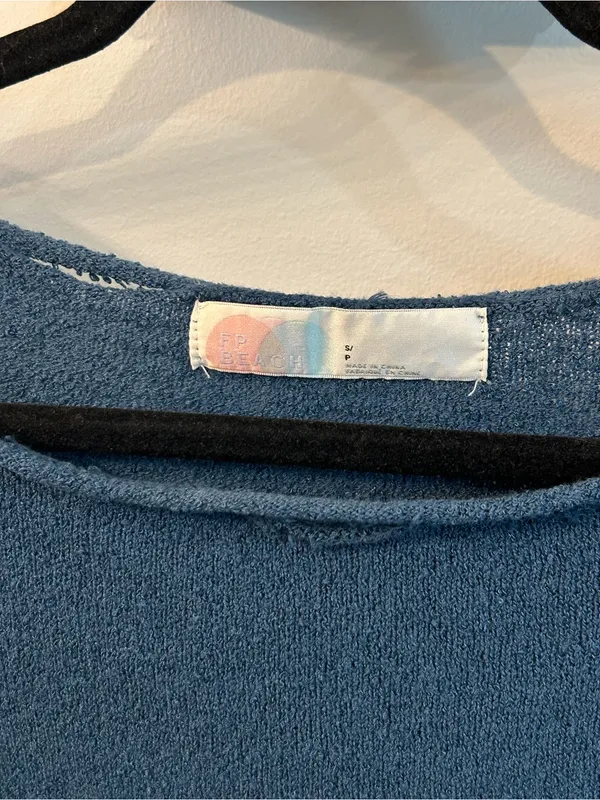 Free People FP Beach Blue Heron Longsleeve Tee - Image 3