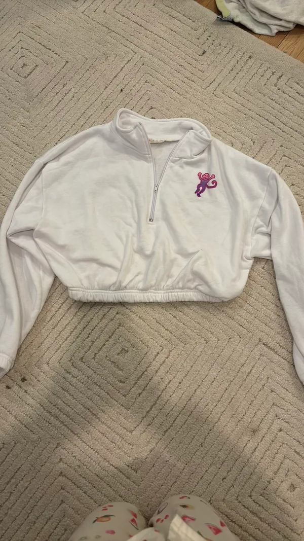 Roller Rabbit Cropped zip up  - Image 6