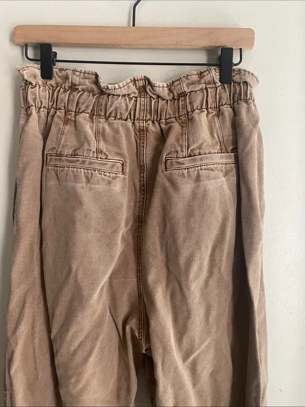 Free People Margate Pleated Paperbag Trouser Pants - Image 10