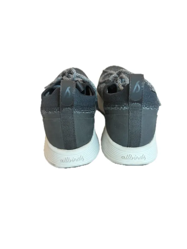 Allbirds Wool Strider Grey Black Heather Knit Wool Sneakers Low Size 6.5 Women's - Image 5