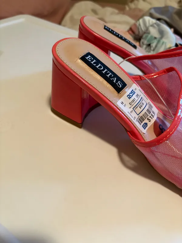 Chunky block heel Pink Size 8.5 - Image 3