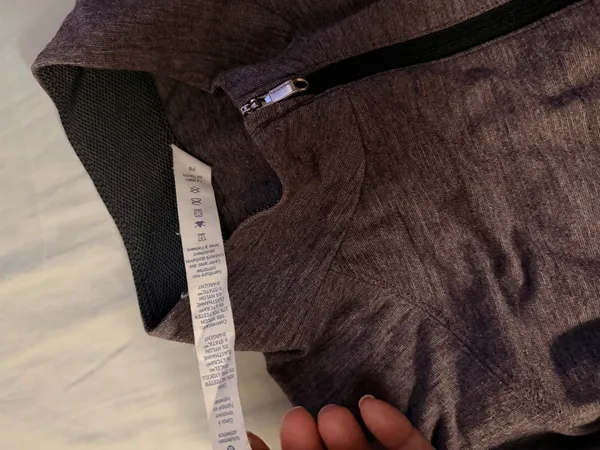 Lululemon Metal Vent Tech Short Sleeve 1/2 Zip Athletic Pullover - Image 3