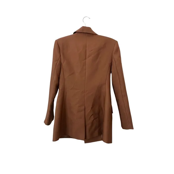 LBV Double Breasted Blazer Cognac Sz 2 NEW NWT‎ Brown - Image 4