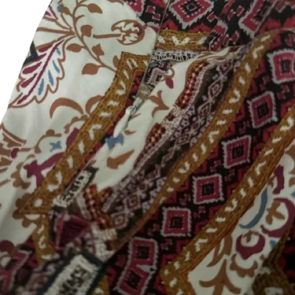 Boho Maxi Dress Boutique Crop Top & Maxi Skirt Set Viscose nwt - Image 6