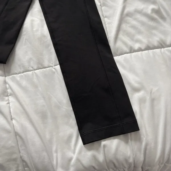 Lululemon Athletica Womens Black Camo‎ High Rise Leggings Pants Yoga Activewear - Image 3