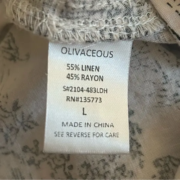 Olivaceous Toile Puff Sleeve Mini Dress - Image 10