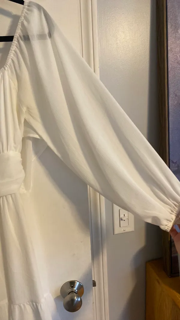 Forolav White Formal Sundress - Image 6