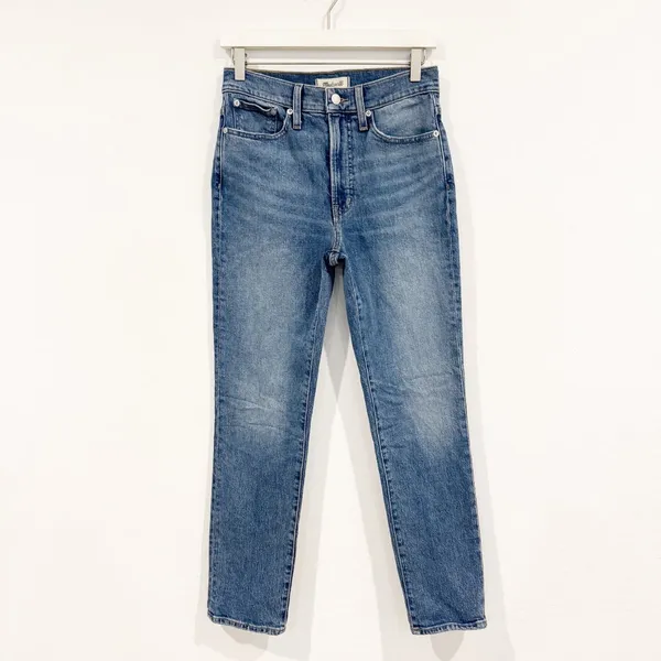 Madewell Perfect Vintage‎ Jeans Size 26 Kepler Medium High Rise Downtown Girl - Image 4