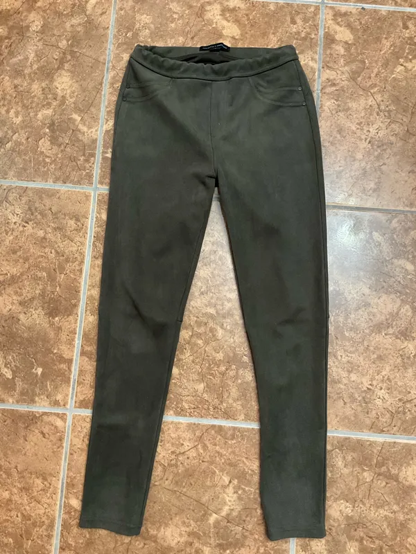Sanctuary x Anthropologie faux suede Pants leggings - Image 3