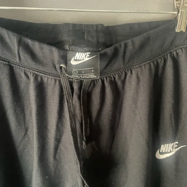 Nike Womens thin Black Joggers L - Image 3