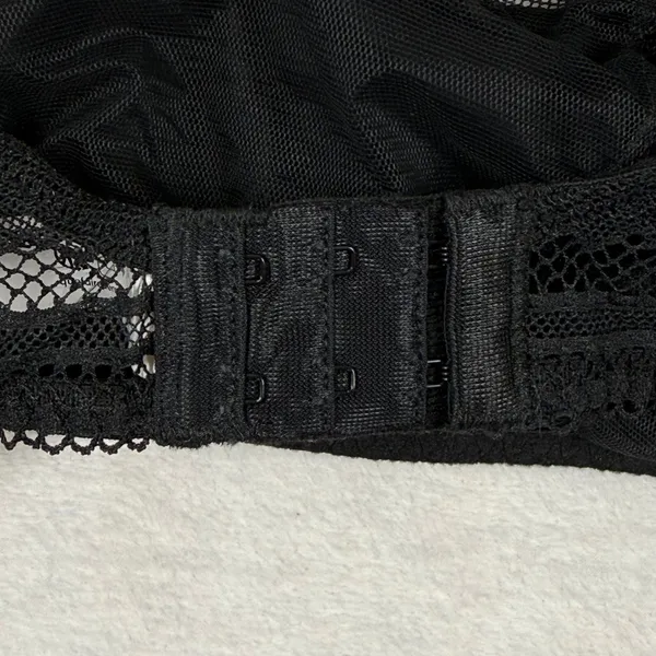 Simone Perele Olympie 3D Soft Cup Bra Black Lace Trim 38C 1C5210 New - Image 11