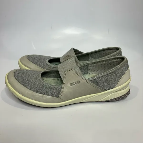 ECCO Biom Life mary‎ Jane shoes flats comfort shoes women’s size 39 gray casual - Image 4