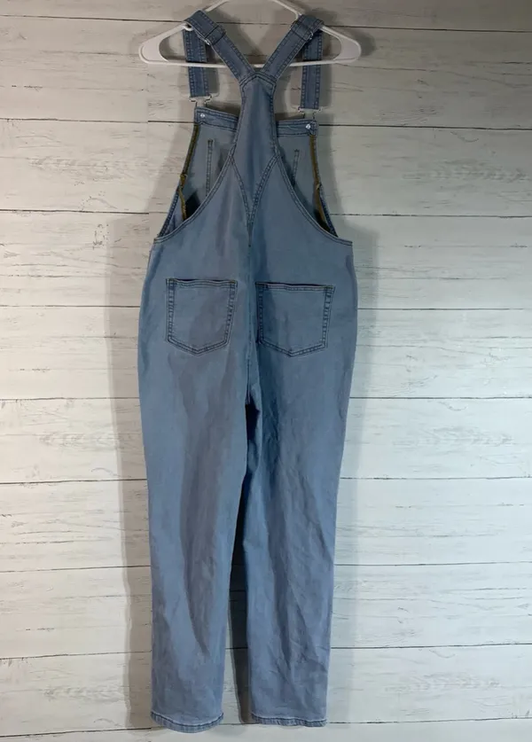 Womens denim overalls size small cotton blend Blue - Image 4